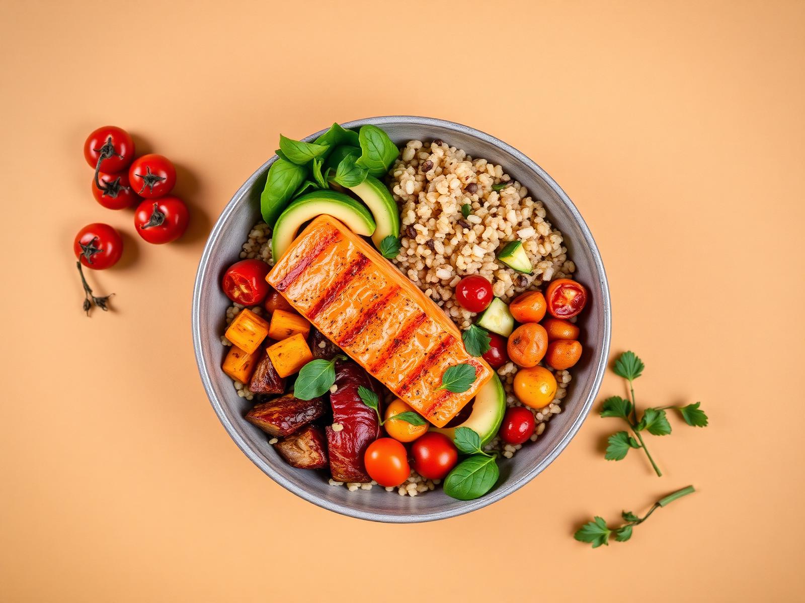 A warm, nourishing bowl representing whole-woman wellness